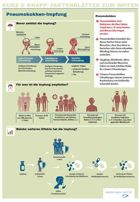 RKI Pneumokokken Imfpung Faktenblatt